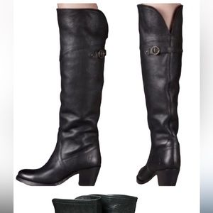 Frye Jane Tall Buckle Cuff Boots